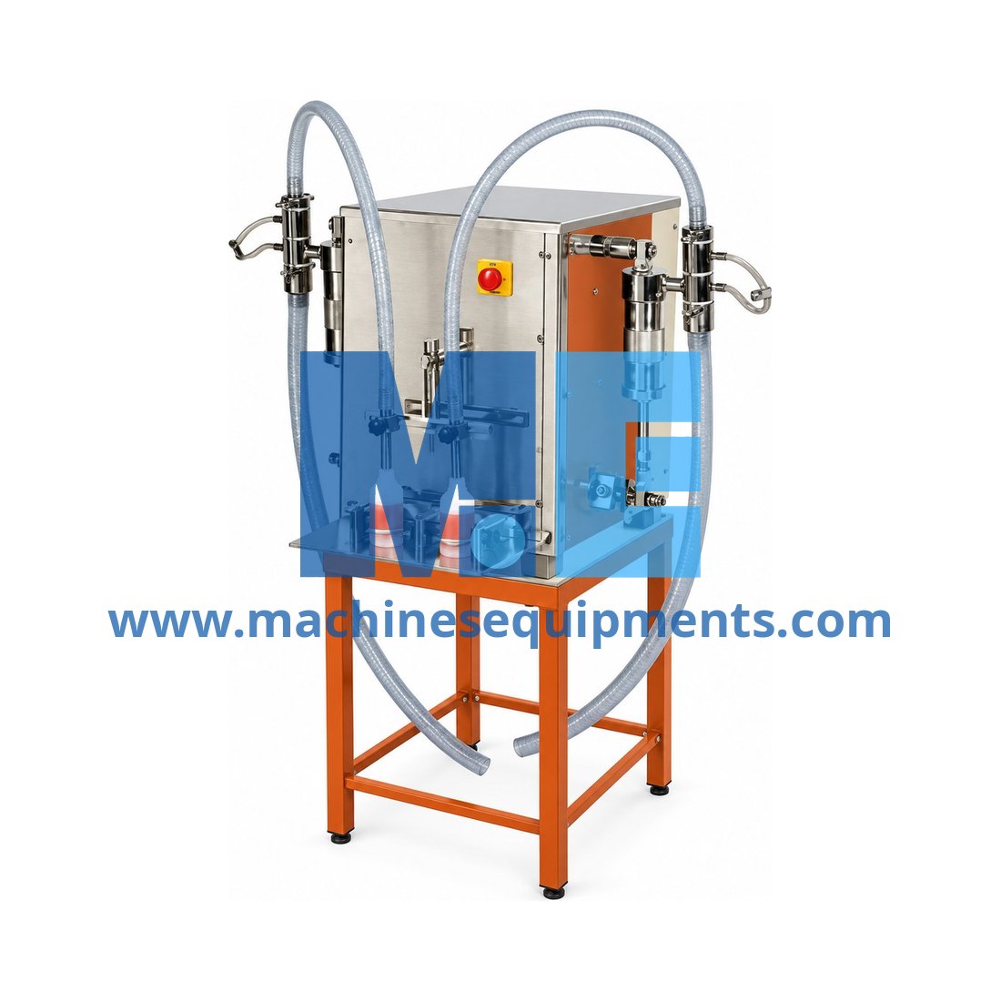 Food Stainless Steel Semi- Automatic Liquid Filling Machines — Food Processing Machines