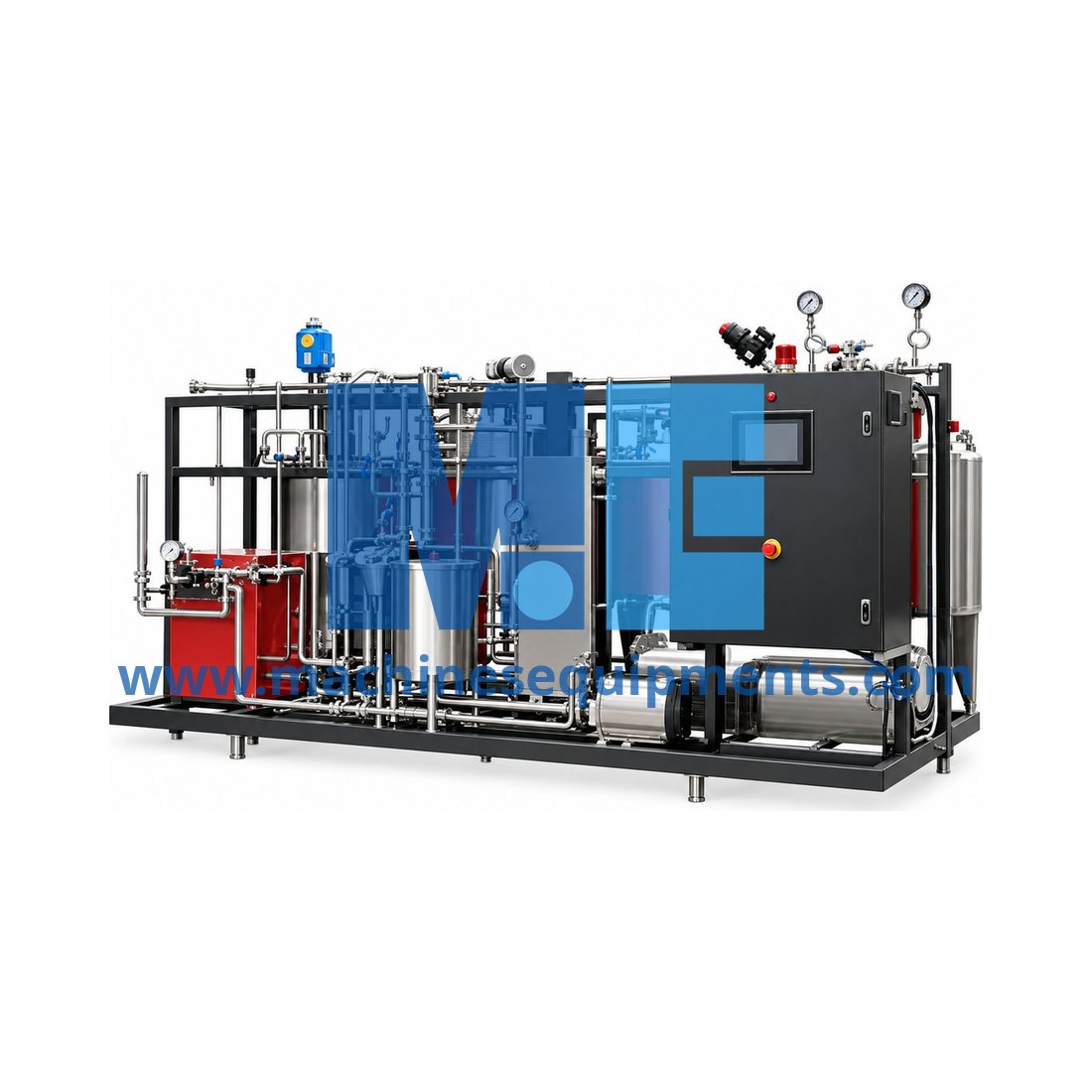 Food The Small Scale Milk Yoghurt Juice Combined Production Plant — Food Processing Machines