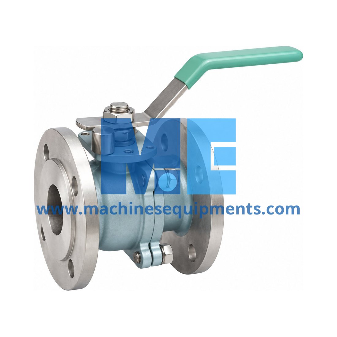 Food There-Way Ball Valve with Threaded Connection — Food Processing Machines