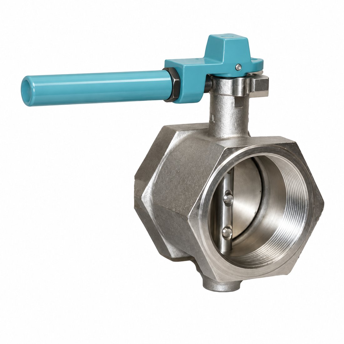 Food Threaded Butterfly Valve