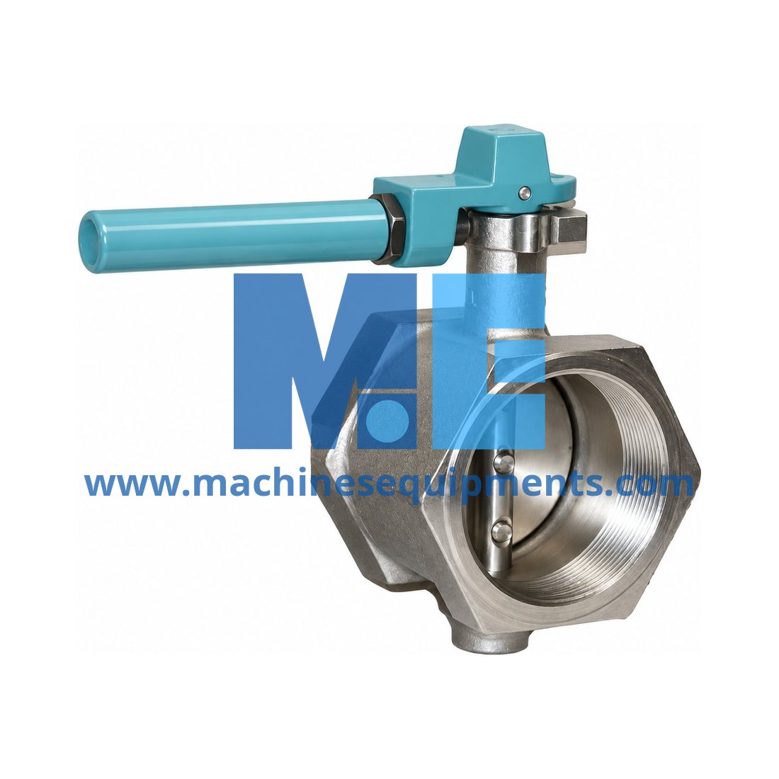 Food Threaded Butterfly Valve — Food Processing Machines