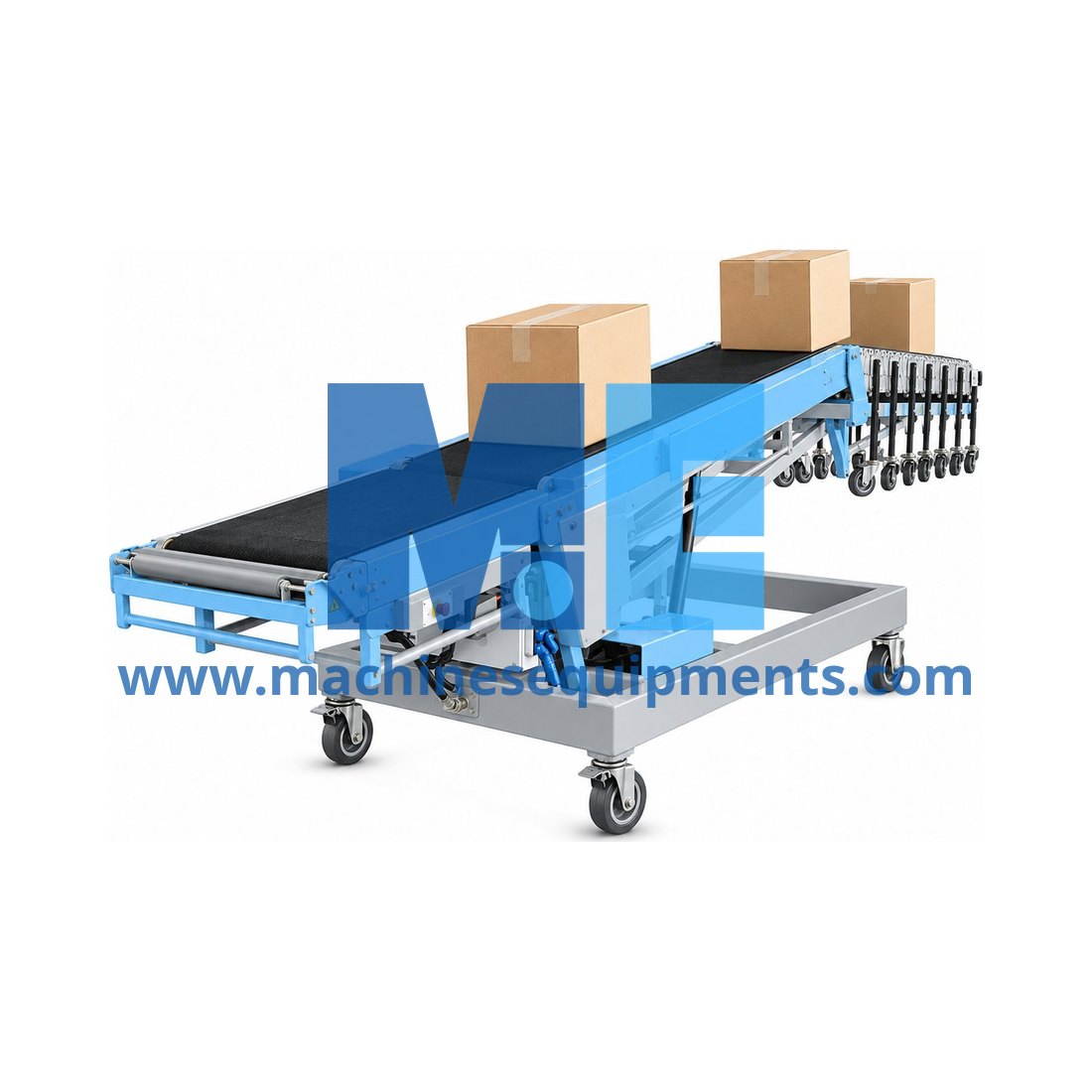 Food Truck Loading Conveyor — Food Processing Machines