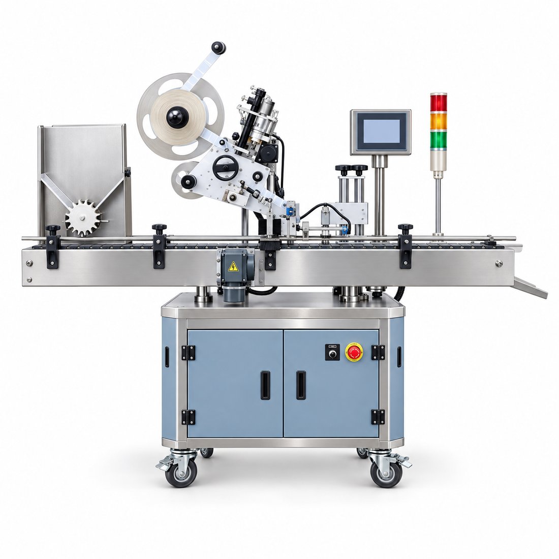 Food Vertical Sticker Labeling Machine