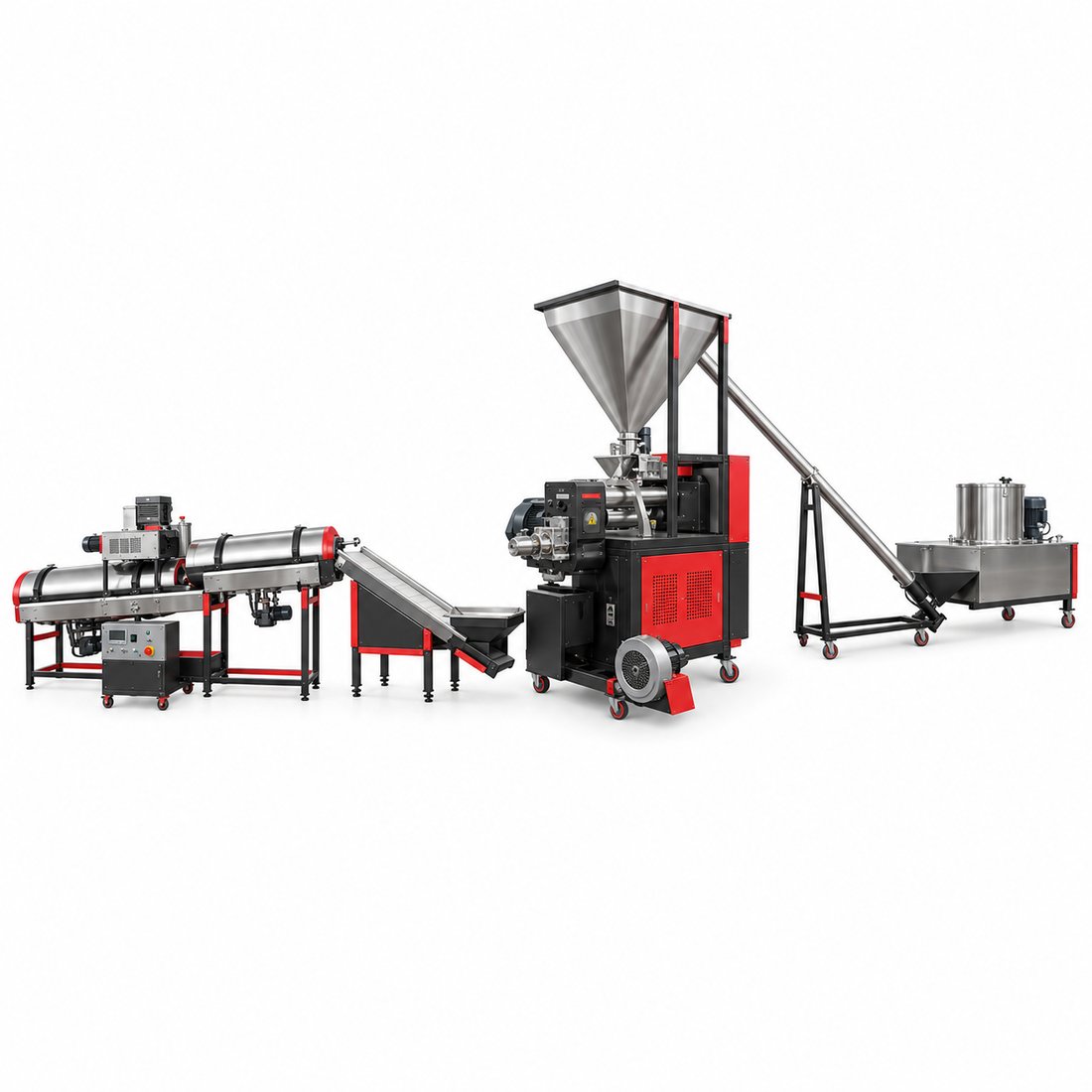 Frictional Extrusion Food Processing Line