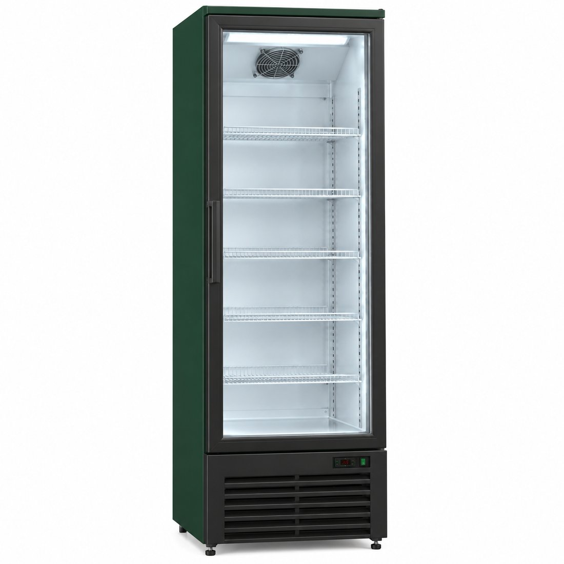 Glass Door Upright Freezer Drinks Display Fridge