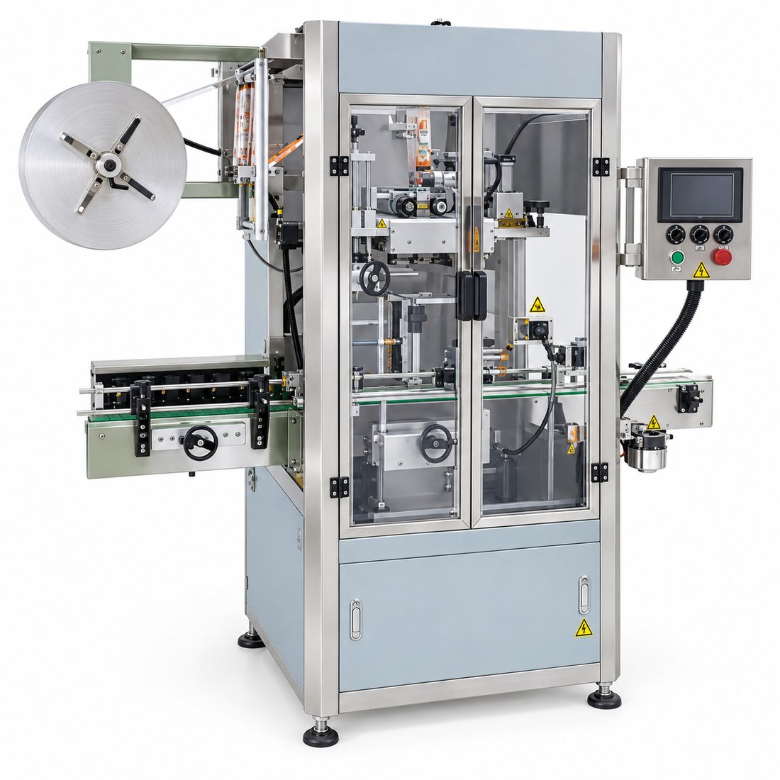 Food Neck Shrink Sleeve Applicator