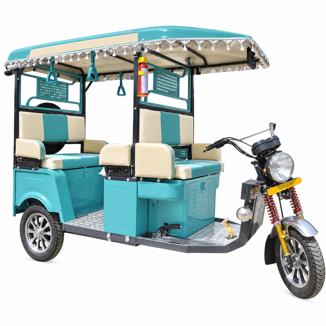 Open Body Battery Operated E-Rickshaw
