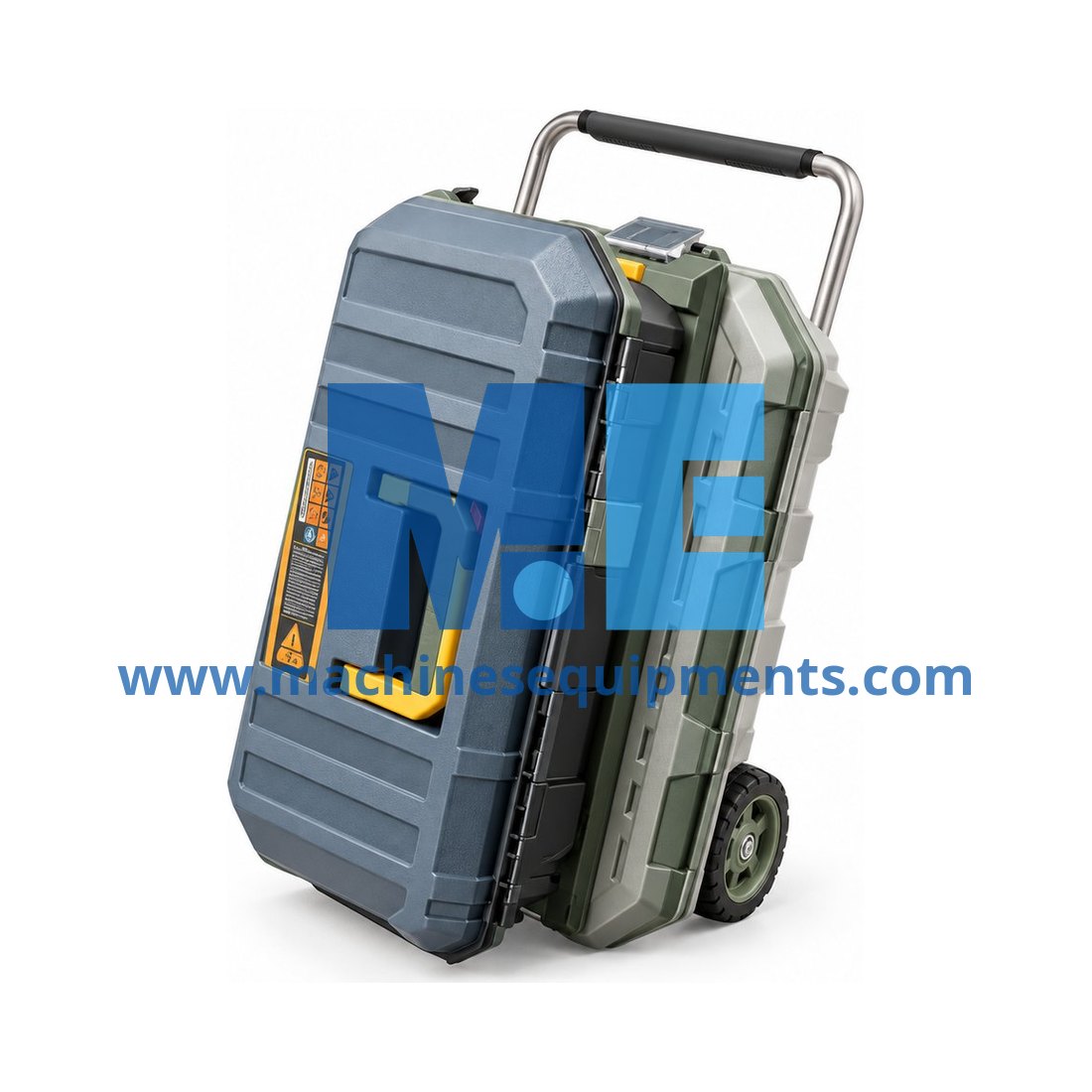 Plastic Rolling Two In One Tool Box — Hand Tools