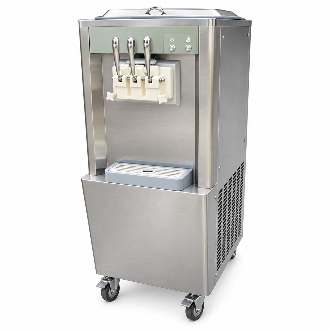 Stainless Steel Ice Cream Machine