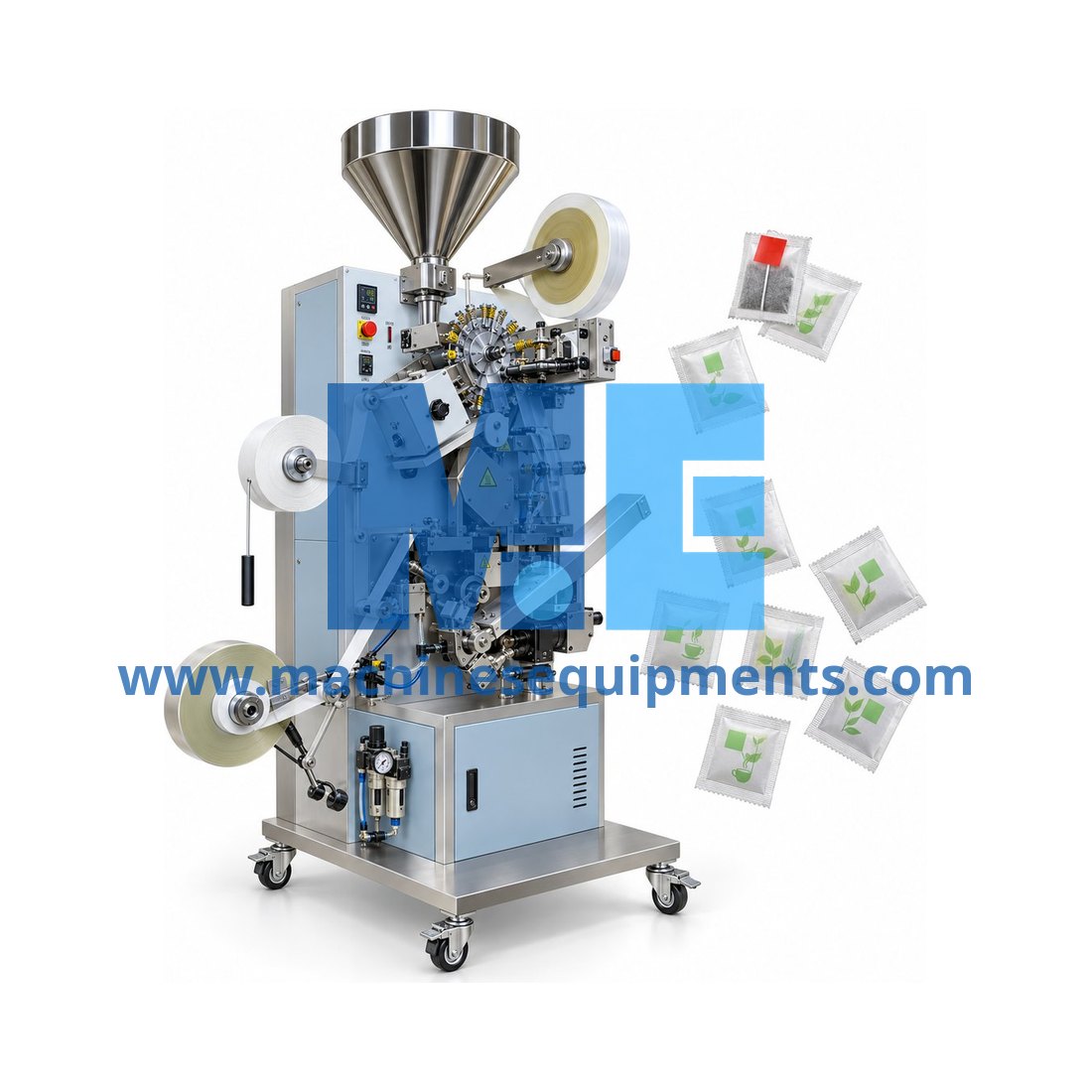 Tea Bag Machine with Crimped Outer Bag — Food Processing Plants