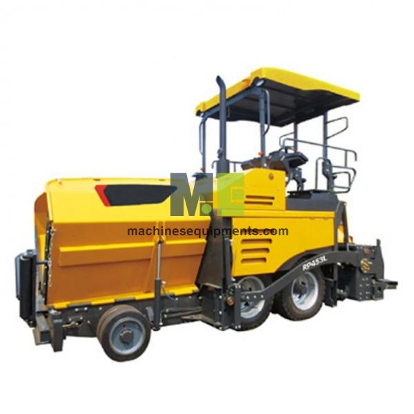 Construction 1.8-4.5m Paving Width Hydraulic Driven Wheeled Asphalt Paver