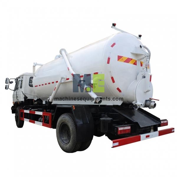 Construction 12000L Sewage Vacuum Suction Trucks