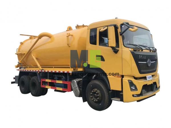 Construction 18000L Sewage Vacuum Suction Trucks