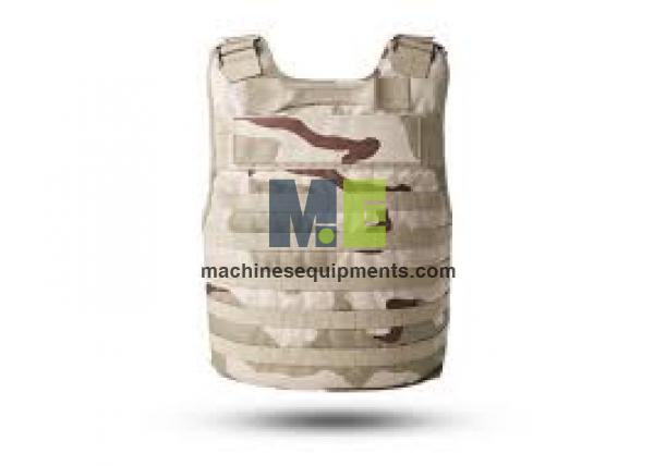 Army 28 Layers Tactical Ballistic Vest , Polyester Outer Lightweight Bullet Proof Vest