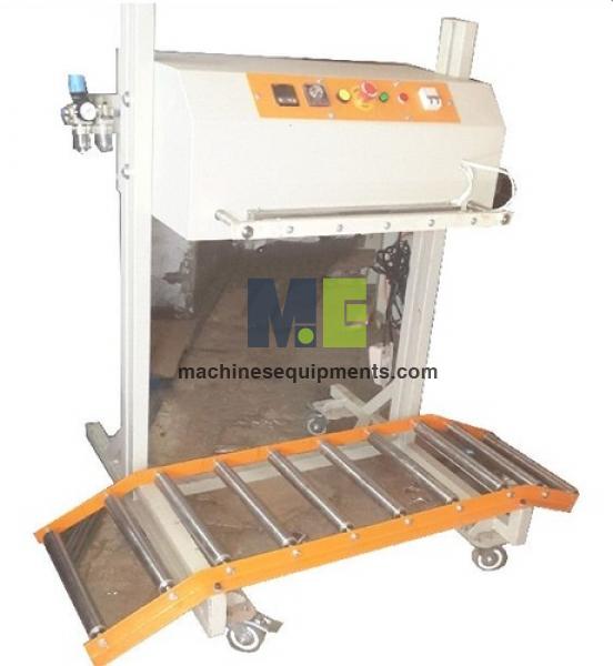 Food 50 Kg Laminate Bag Pneumatic Impulse Sealing Machine