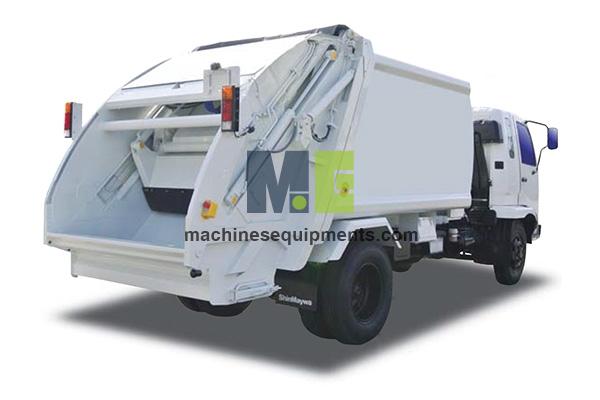 Construction 5m3 Garbage Compactor Trucks