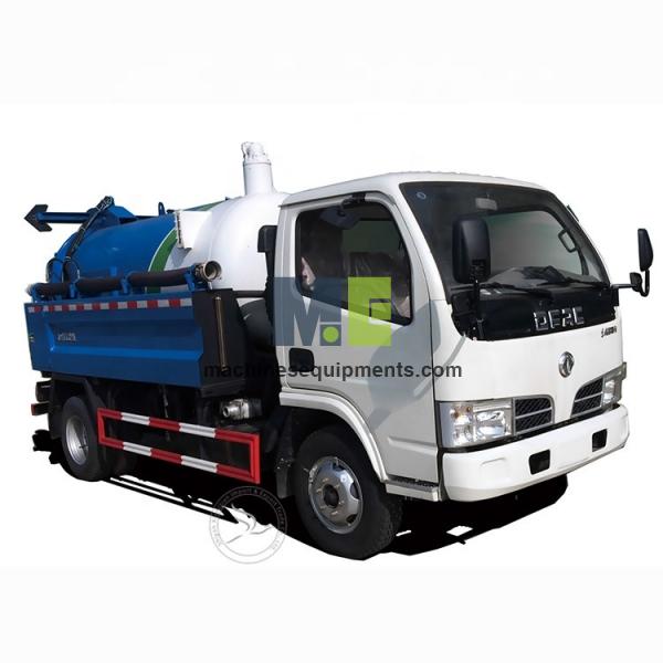 Construction 6000L Sewage Vacuum Suction Trucks