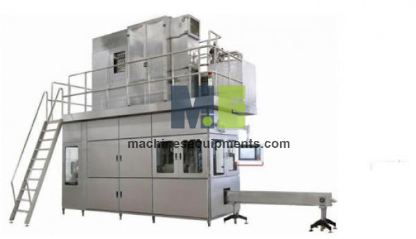 Food Aseptic Brick Carton Filling Machine for 500-1000ml