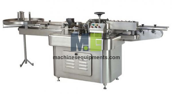 Food Automatic Ampoule Labeling Machine