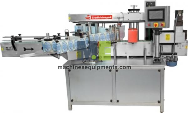 Food Automatic Double Side Sticker Labeling Machine
