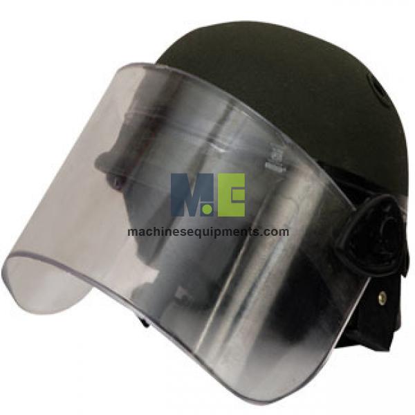 Army Black Abs Helmet with Visor