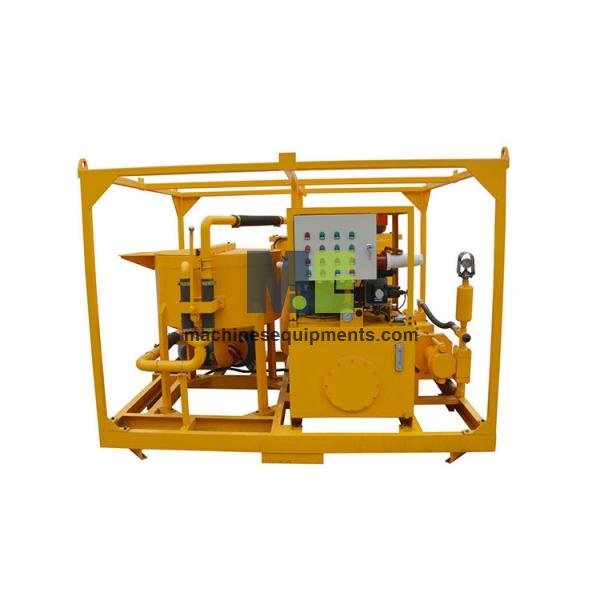 High Pressure Cement Mixing Grout Pump Plant