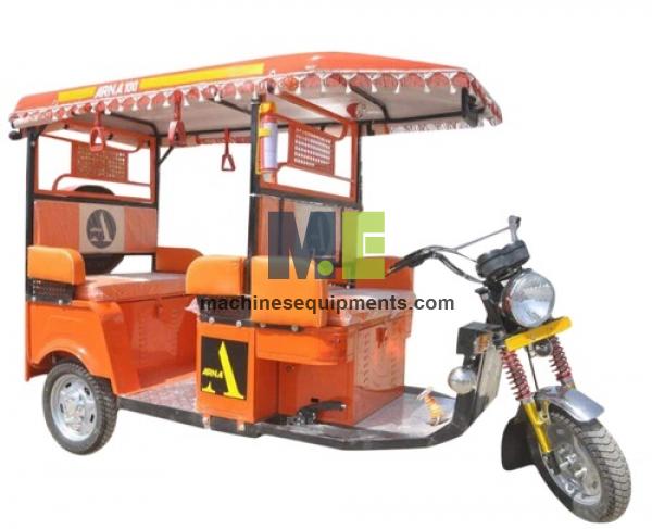 Open Body Battery Operated E-Rickshaw