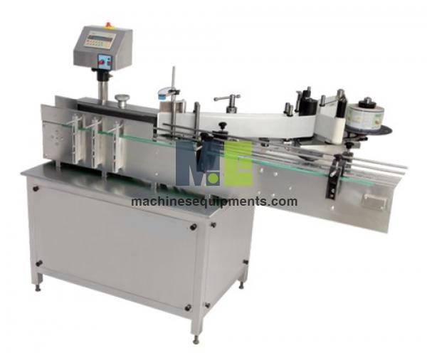 Food Round Sanitizer Bottle Labeling Machine