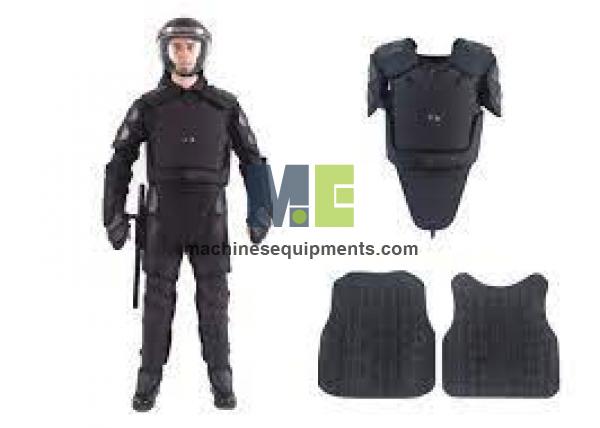Army Security Anti Riot Armour Anti - Impact Fire Retardant Material For Incendiary Attacks