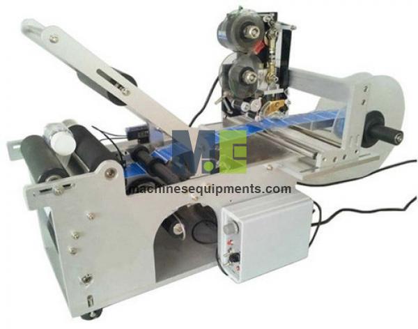 Food Semi Automatic Sticker Labeling Machine