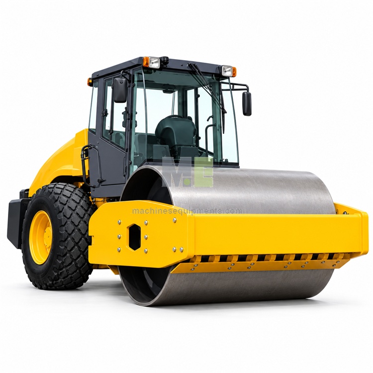 Construction Single Drum Mechanical Driven 20, 23 Ton Vibratory Road Roller