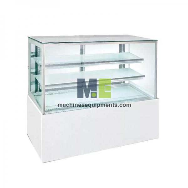 Straight Glass Cake Display Freezer Showcase Cabinet
