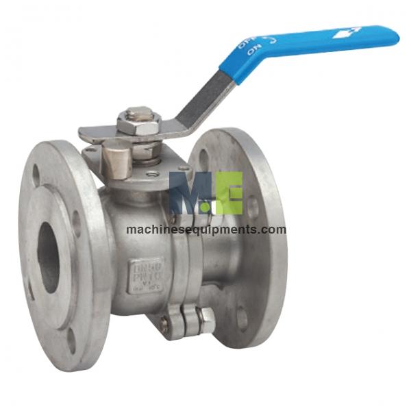 Food There-Way Ball Valve with Threaded Connection