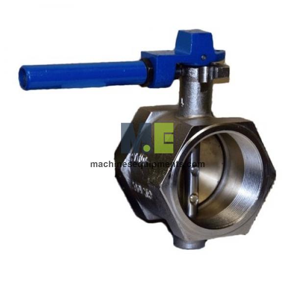 Food Threaded Butterfly Valve